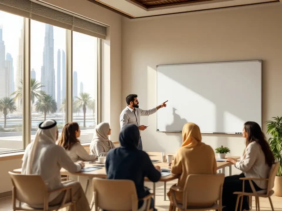Small groups, so every learner is heard